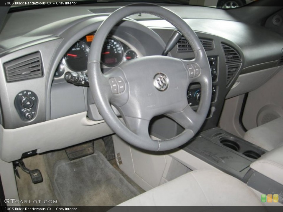 Gray Interior Dashboard for the 2006 Buick Rendezvous CX #79523068