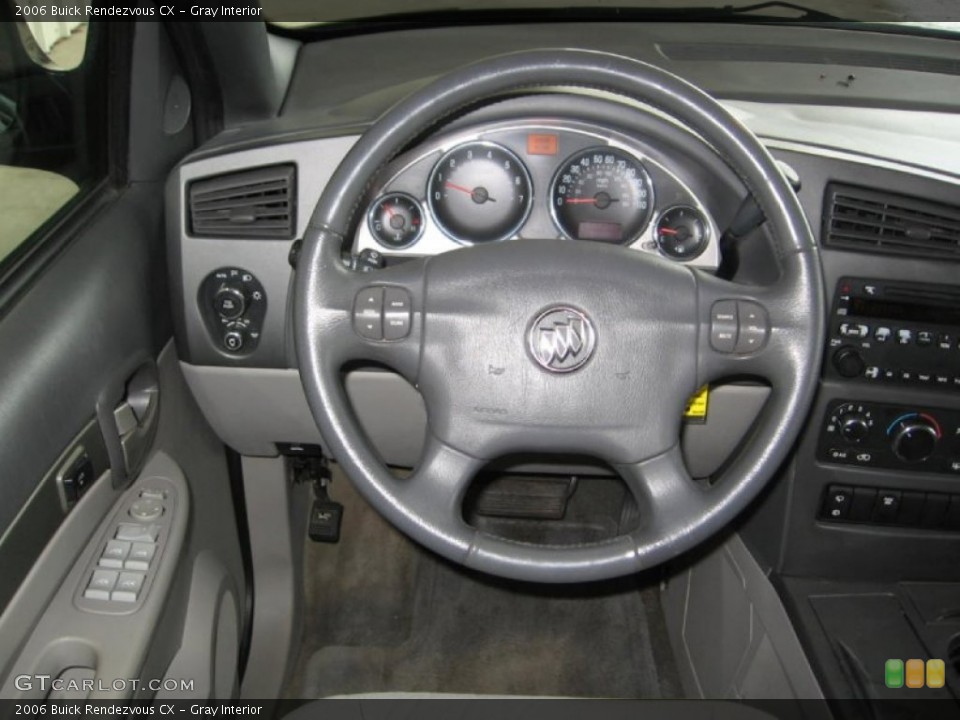 Gray Interior Steering Wheel for the 2006 Buick Rendezvous CX #79523116