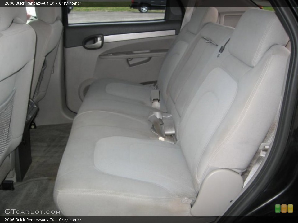 Gray Interior Rear Seat for the 2006 Buick Rendezvous CX #79523284