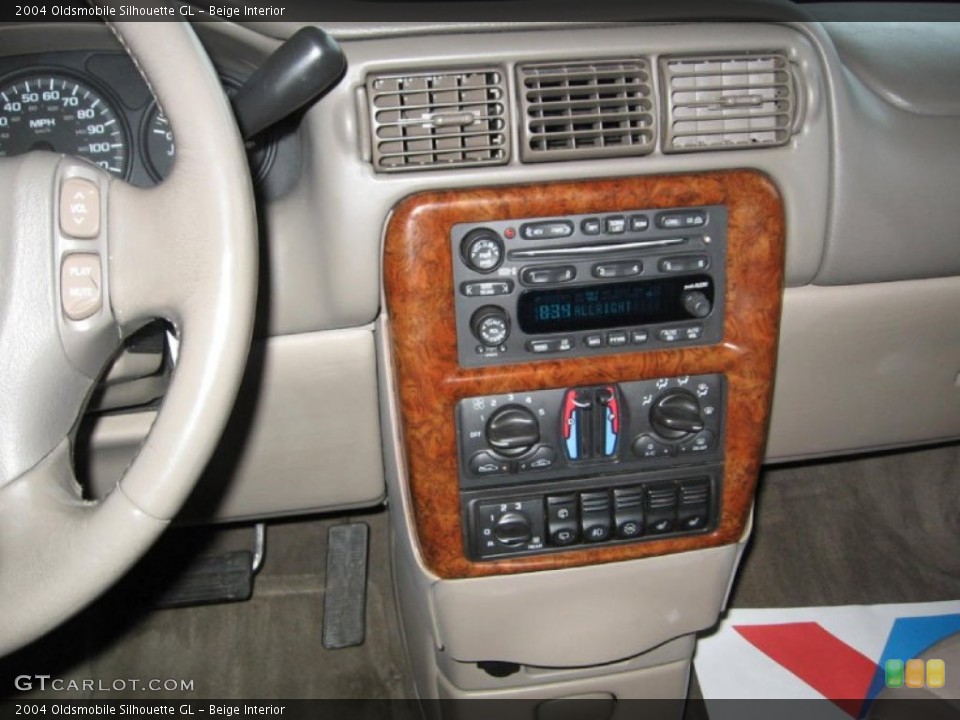 Beige Interior Controls for the 2004 Oldsmobile Silhouette GL #79523716
