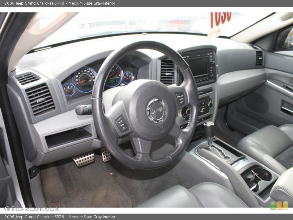 Medium Slate Gray Interior Dashboard for the 2006 Jeep Grand Cherokee SRT8 #79524830