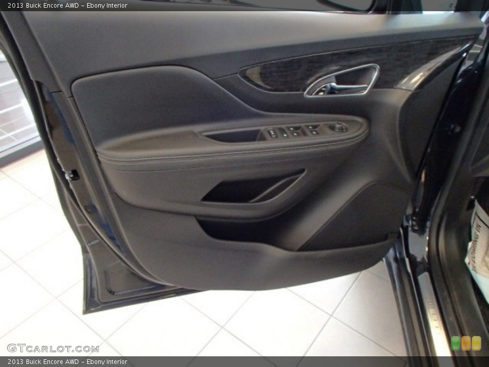 Ebony Interior Door Panel for the 2013 Buick Encore AWD #79525070