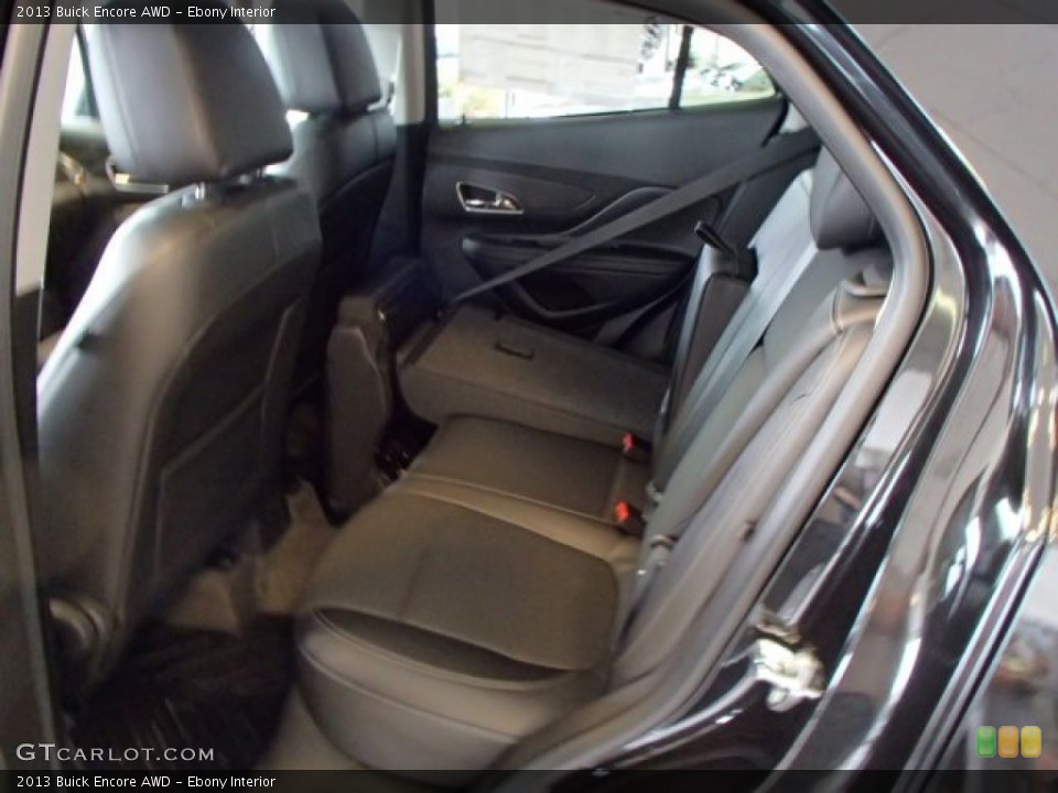 Ebony Interior Rear Seat for the 2013 Buick Encore AWD #79525095