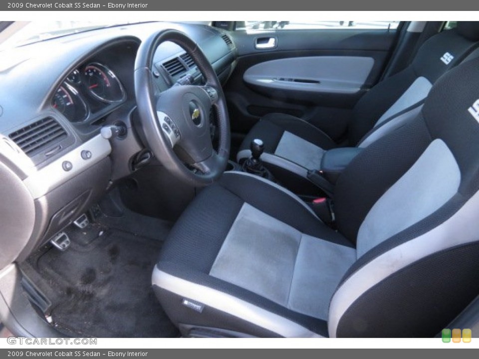 Ebony Interior Photo for the 2009 Chevrolet Cobalt SS Sedan #79526107