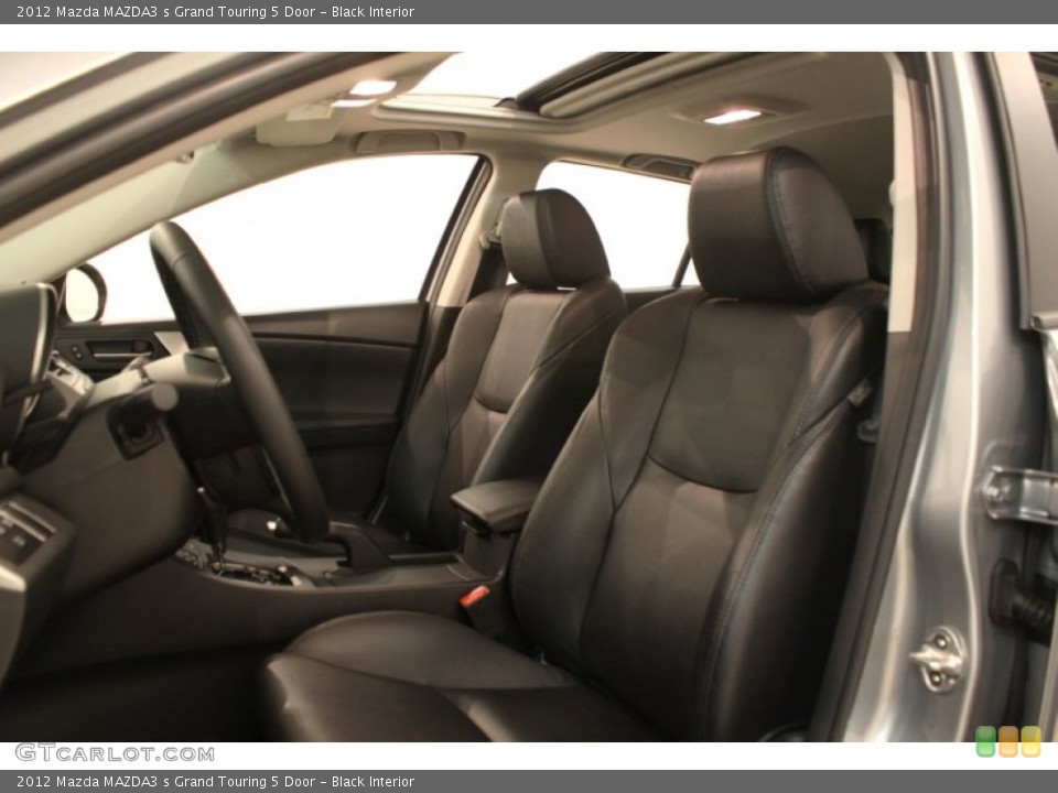 Black Interior Photo for the 2012 Mazda MAZDA3 s Grand Touring 5 Door #79529581