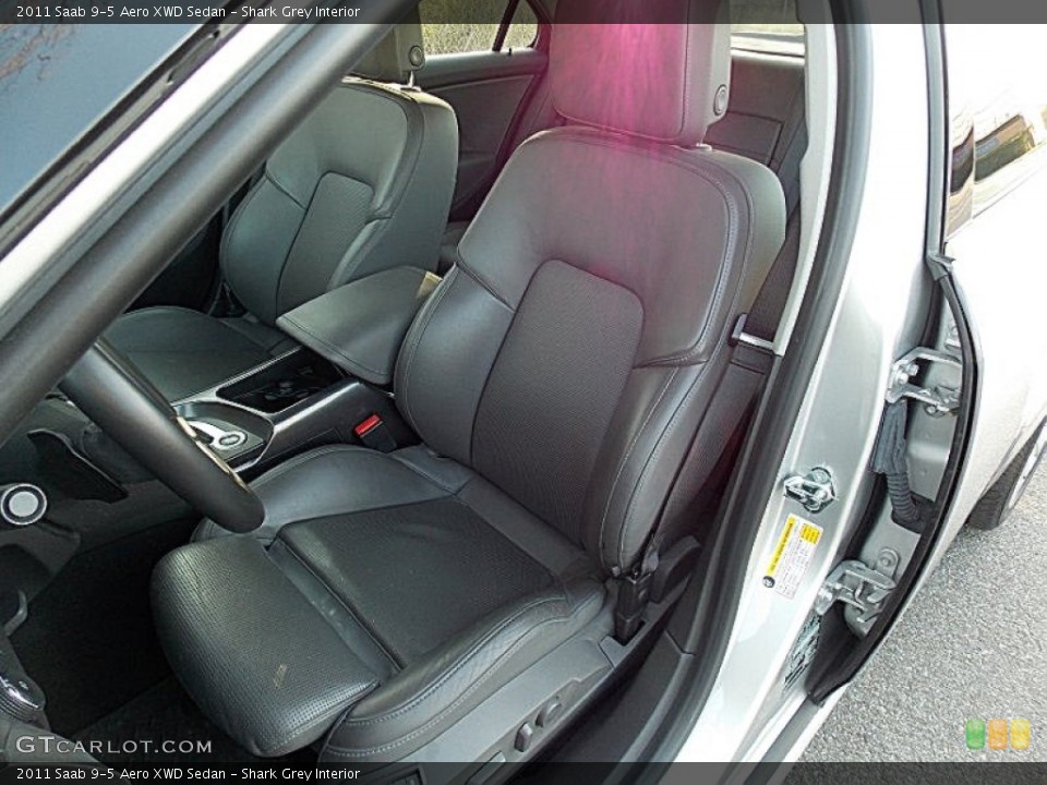 Shark Grey Interior Front Seat for the 2011 Saab 9-5 Aero XWD Sedan #79531024