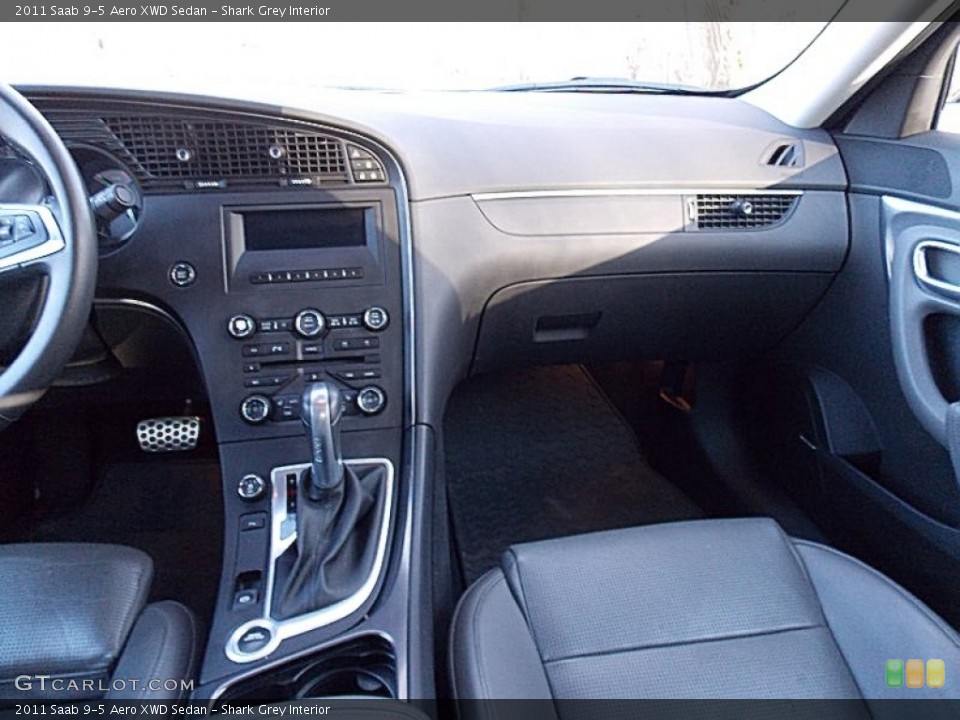 Shark Grey Interior Dashboard for the 2011 Saab 9-5 Aero XWD Sedan #79531116