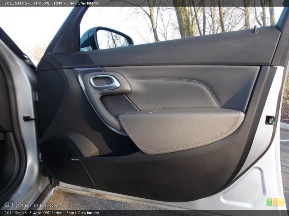 Shark Grey Interior Door Panel for the 2011 Saab 9-5 Aero XWD Sedan #79531330