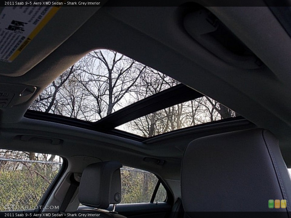Shark Grey Interior Sunroof for the 2011 Saab 9-5 Aero XWD Sedan #79531568