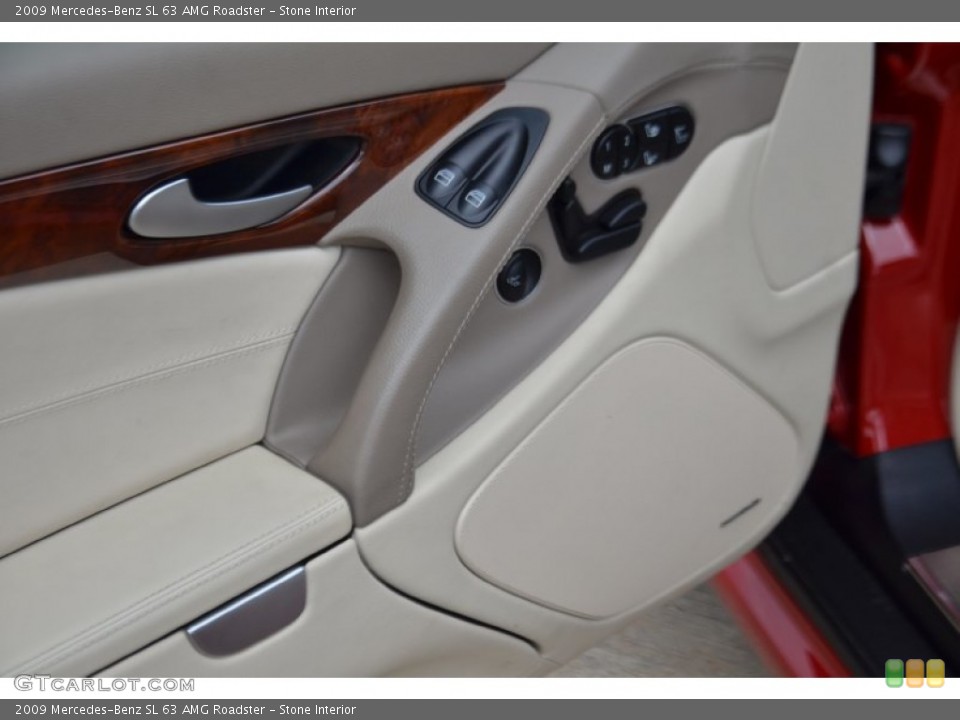 Stone Interior Controls for the 2009 Mercedes-Benz SL 63 AMG Roadster #79532980