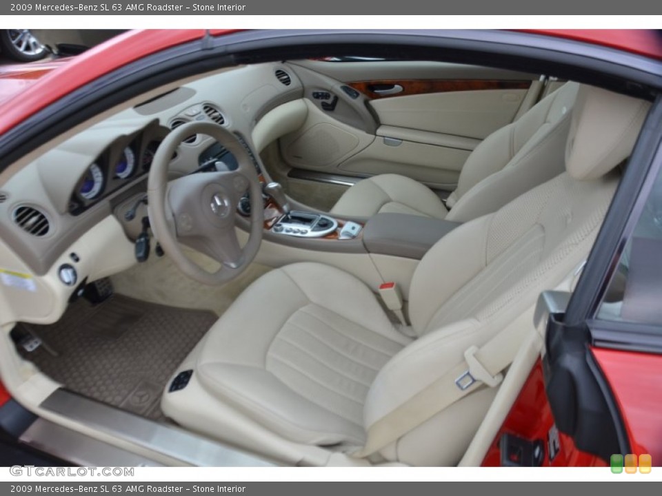Stone Interior Photo for the 2009 Mercedes-Benz SL 63 AMG Roadster #79533037