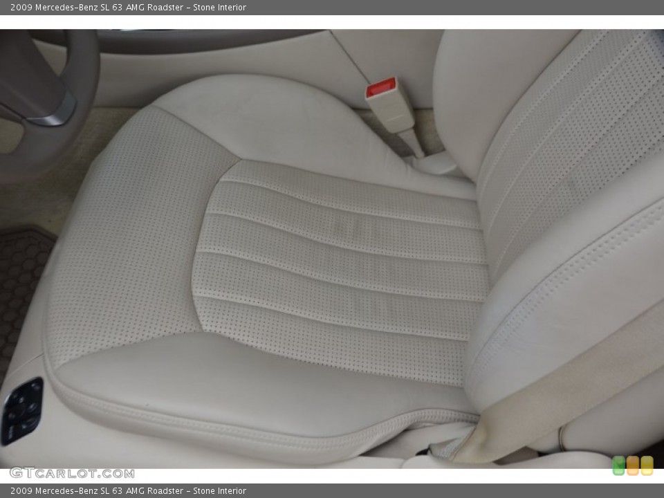 Stone Interior Front Seat for the 2009 Mercedes-Benz SL 63 AMG Roadster #79533160