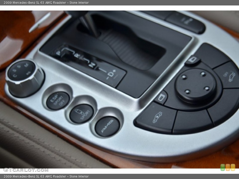 Stone Interior Controls for the 2009 Mercedes-Benz SL 63 AMG Roadster #79533377