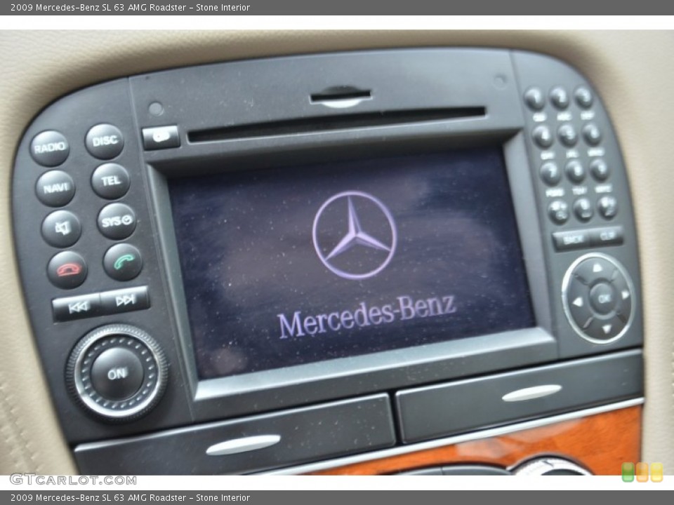 Stone Interior Controls for the 2009 Mercedes-Benz SL 63 AMG Roadster #79533415