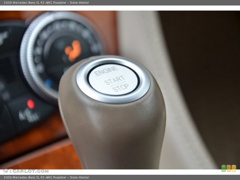 Stone Interior Controls for the 2009 Mercedes-Benz SL 63 AMG Roadster #79533448