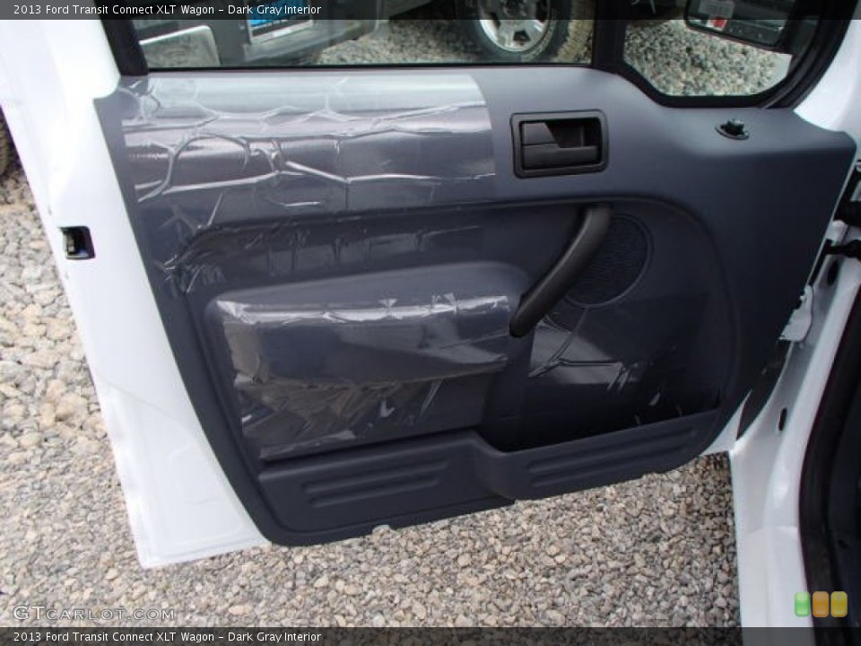 Dark Gray Interior Door Panel for the 2013 Ford Transit Connect XLT Wagon #79533515