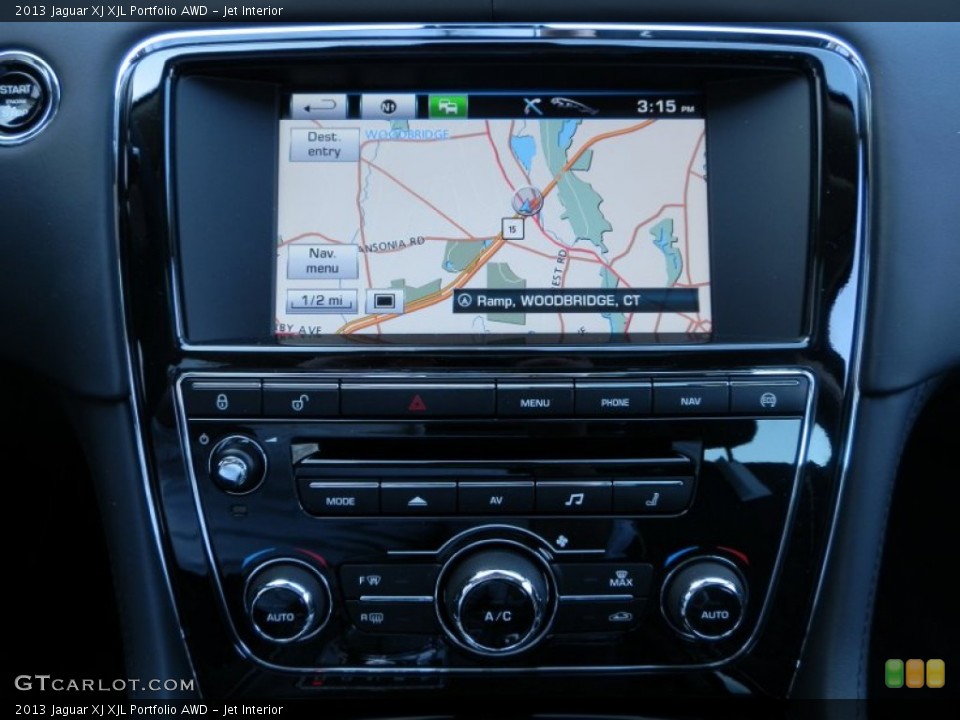 Jet Interior Navigation for the 2013 Jaguar XJ XJL Portfolio AWD #79533646