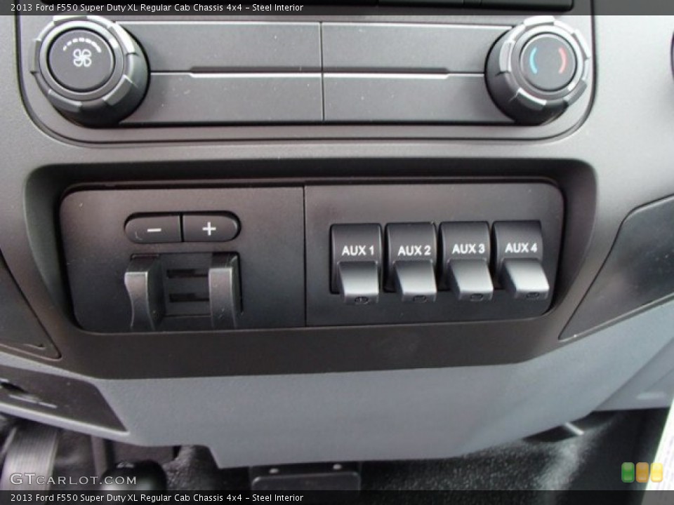Steel Interior Controls for the 2013 Ford F550 Super Duty XL Regular Cab Chassis 4x4 #79533940