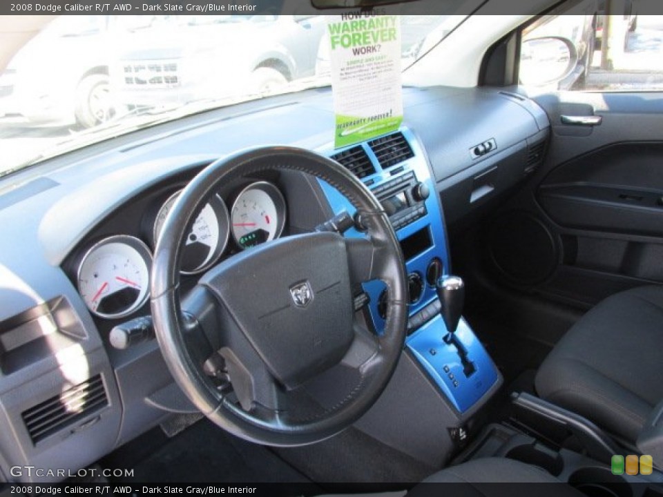 Dark Slate Gray/Blue Interior Dashboard for the 2008 Dodge Caliber R/T AWD #79534806