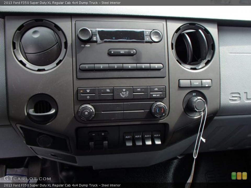 Steel Interior Controls for the 2013 Ford F350 Super Duty XL Regular Cab 4x4 Dump Truck #79535799