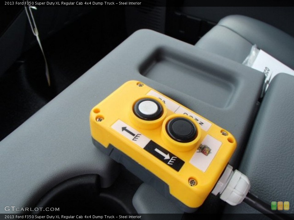 Steel Interior Controls for the 2013 Ford F350 Super Duty XL Regular Cab 4x4 Dump Truck #79535836