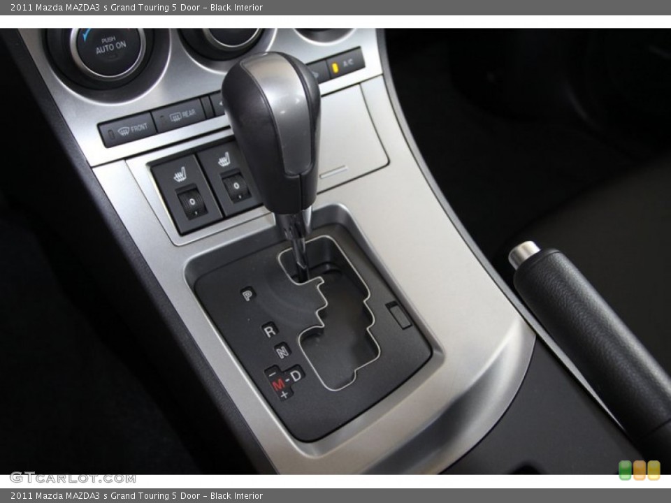 Black Interior Transmission for the 2011 Mazda MAZDA3 s Grand Touring 5 Door #79537294