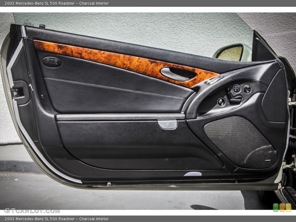 Charcoal Interior Door Panel for the 2003 Mercedes-Benz SL 500 Roadster #79539418