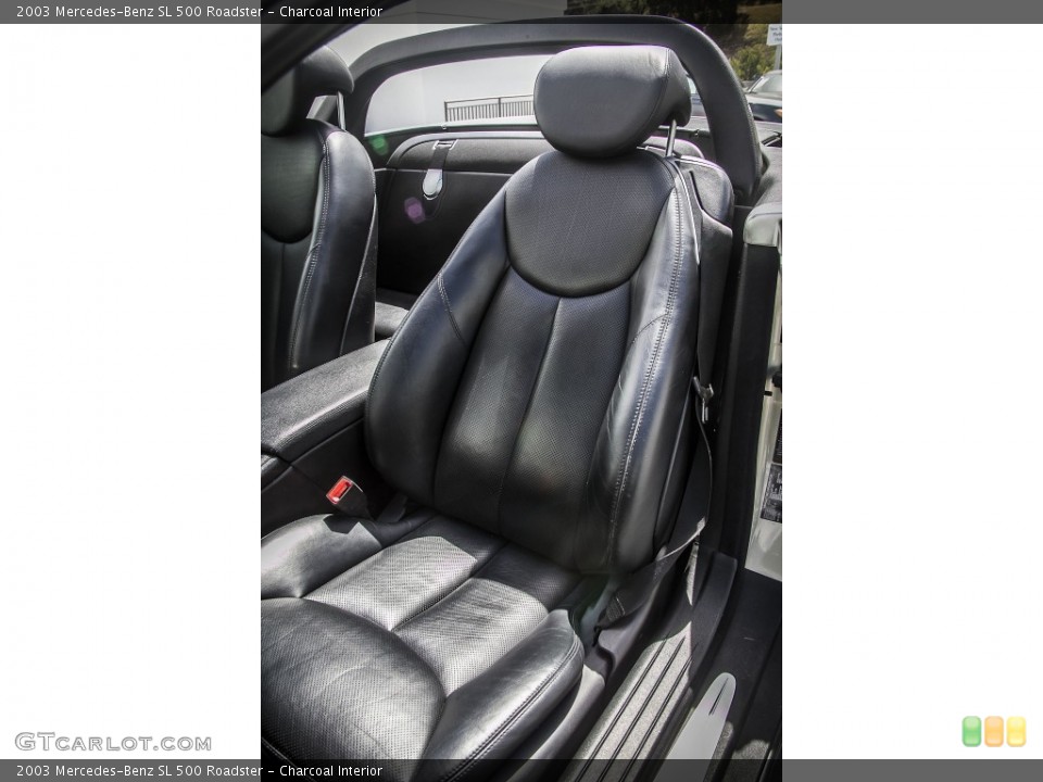 Charcoal Interior Front Seat for the 2003 Mercedes-Benz SL 500 Roadster #79539470