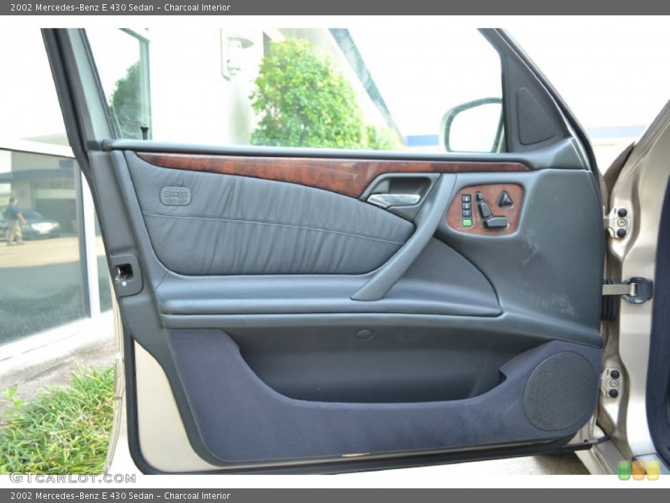 Charcoal Interior Door Panel for the 2002 Mercedes-Benz E 430 Sedan #79543135