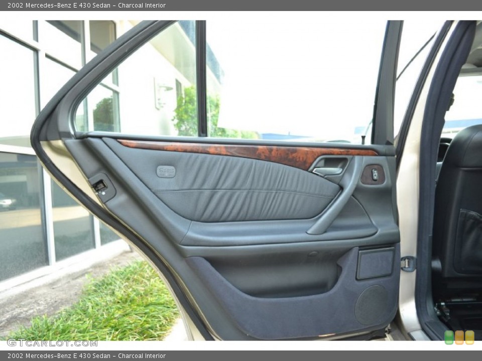 Charcoal Interior Door Panel for the 2002 Mercedes-Benz E 430 Sedan #79543165