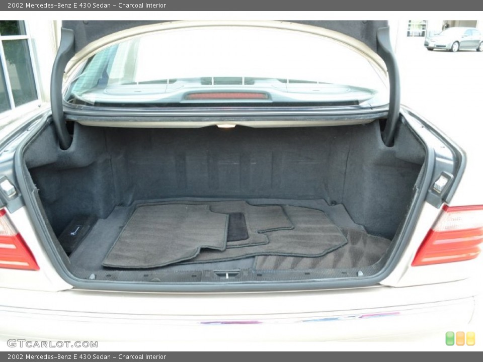 Charcoal Interior Trunk for the 2002 Mercedes-Benz E 430 Sedan #79543196