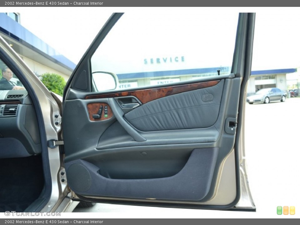 Charcoal Interior Door Panel for the 2002 Mercedes-Benz E 430 Sedan #79543242