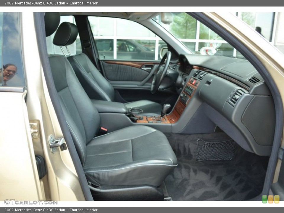 Charcoal Interior Front Seat for the 2002 Mercedes-Benz E 430 Sedan #79543257