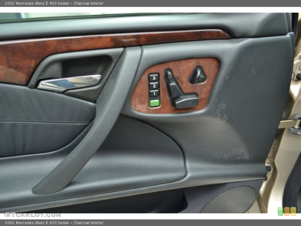 Charcoal Interior Controls for the 2002 Mercedes-Benz E 430 Sedan #79543291