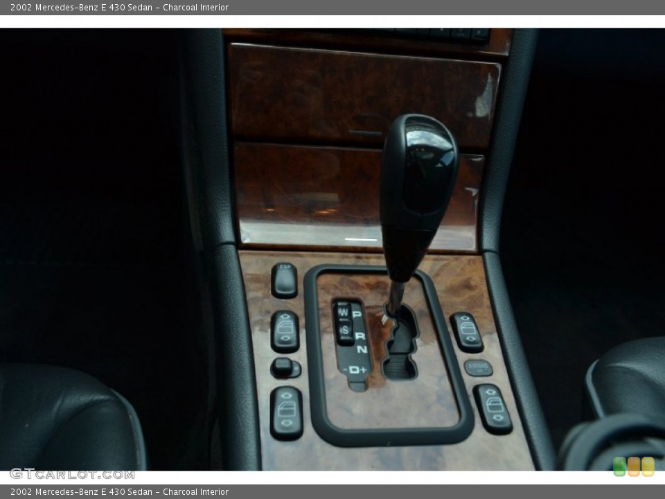 Charcoal Interior Transmission for the 2002 Mercedes-Benz E 430 Sedan #79543351