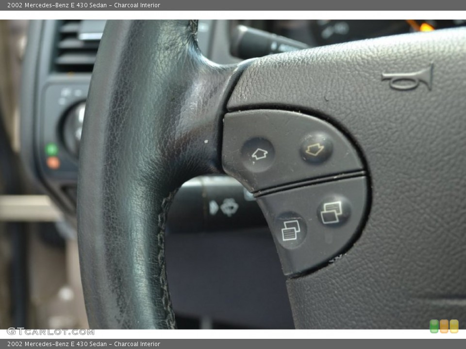 Charcoal Interior Controls for the 2002 Mercedes-Benz E 430 Sedan #79543395
