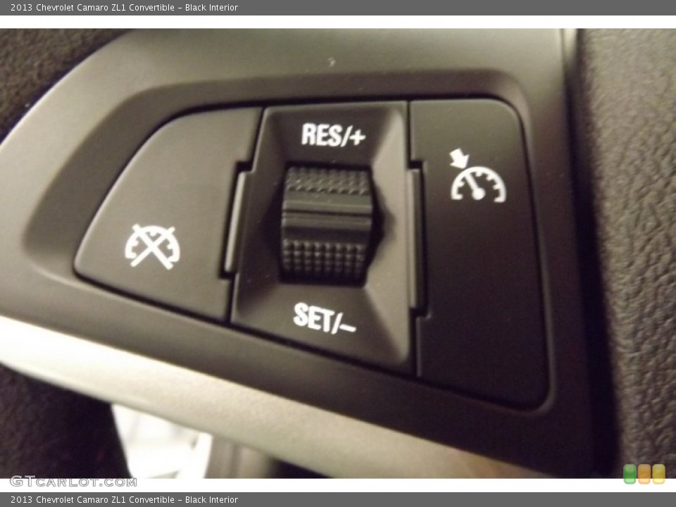 Black Interior Controls for the 2013 Chevrolet Camaro ZL1 Convertible #79543650
