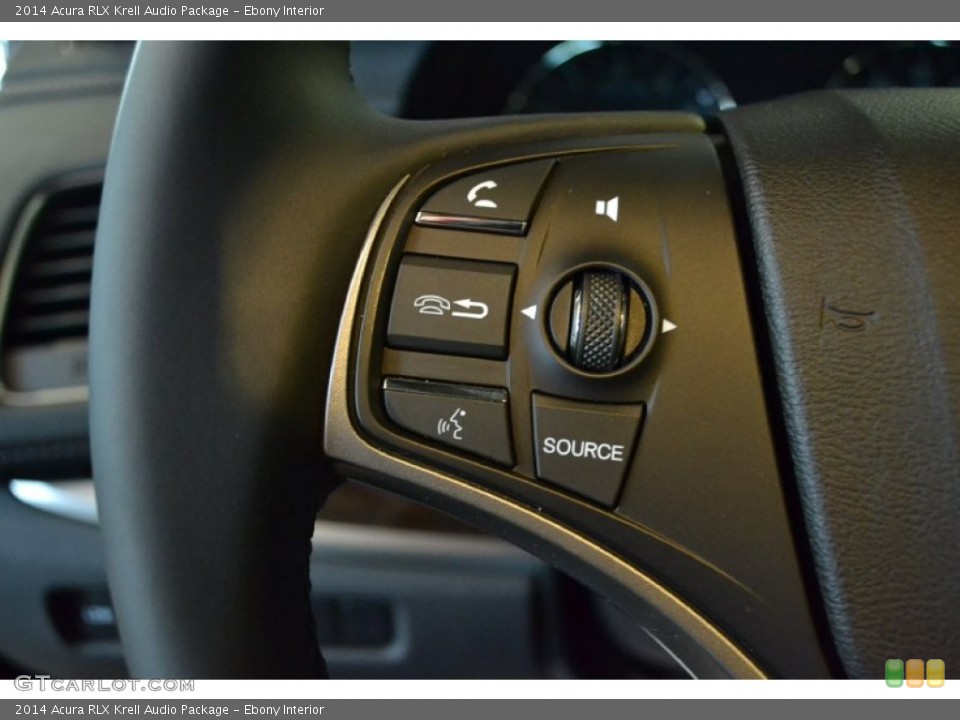 Ebony Interior Controls for the 2014 Acura RLX Krell Audio Package #79545994