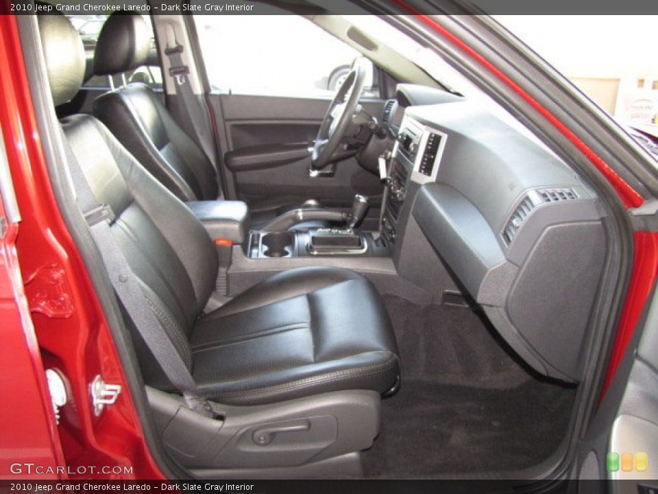 Dark Slate Gray Interior Front Seat for the 2010 Jeep Grand Cherokee Laredo #79547199