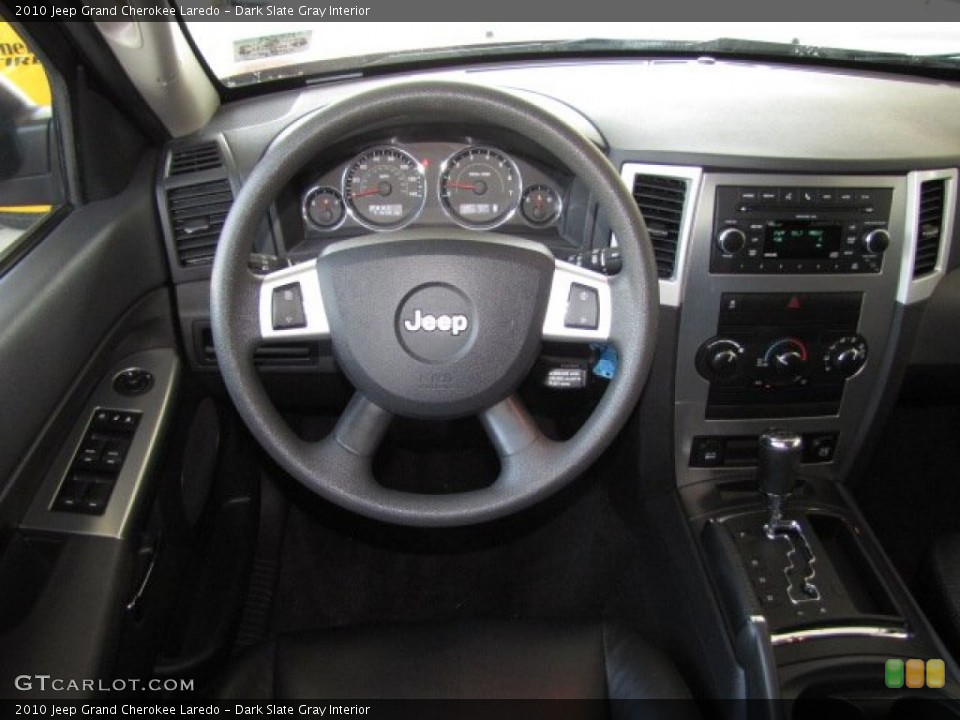 Dark Slate Gray Interior Steering Wheel for the 2010 Jeep Grand Cherokee Laredo #79547311