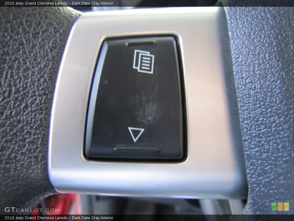 Dark Slate Gray Interior Controls for the 2010 Jeep Grand Cherokee Laredo #79547416