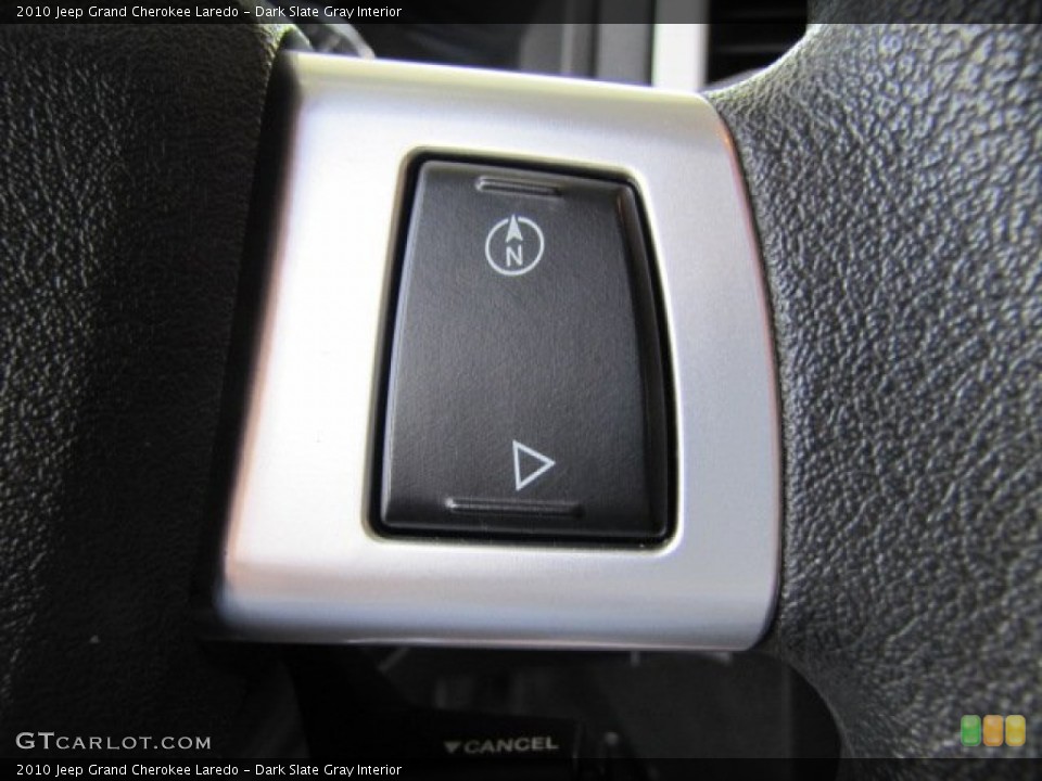 Dark Slate Gray Interior Controls for the 2010 Jeep Grand Cherokee Laredo #79547425