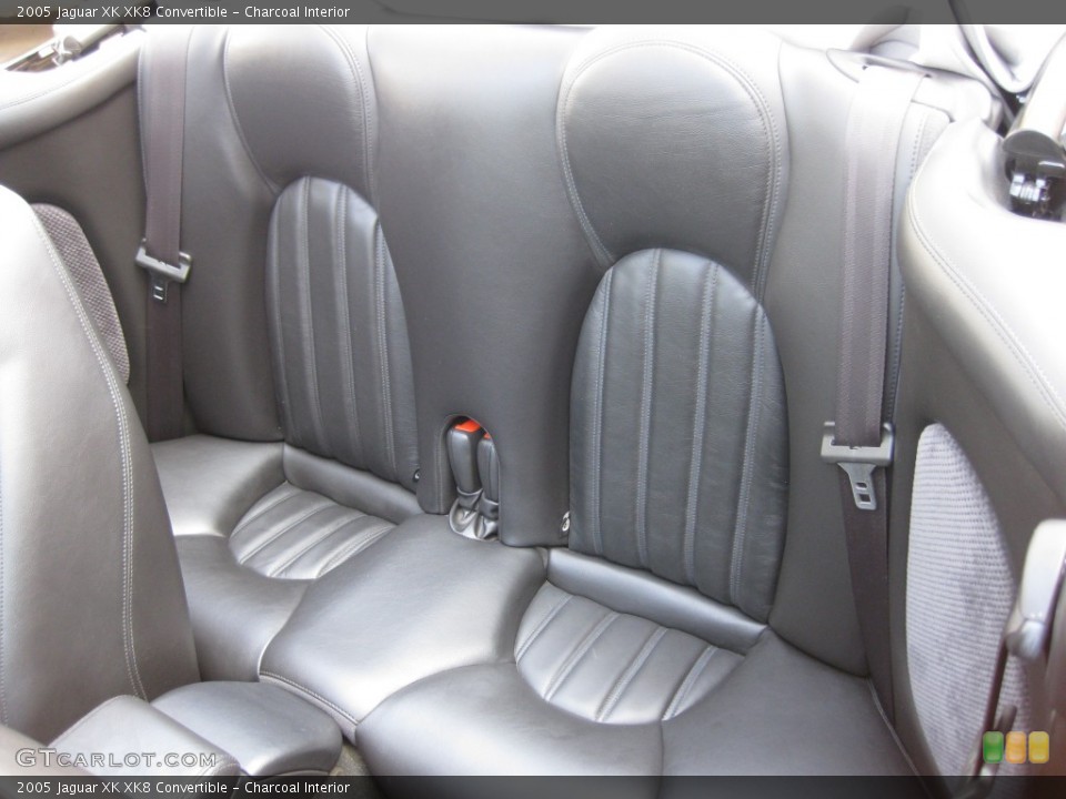 Charcoal Interior Rear Seat for the 2005 Jaguar XK XK8 Convertible #79547770
