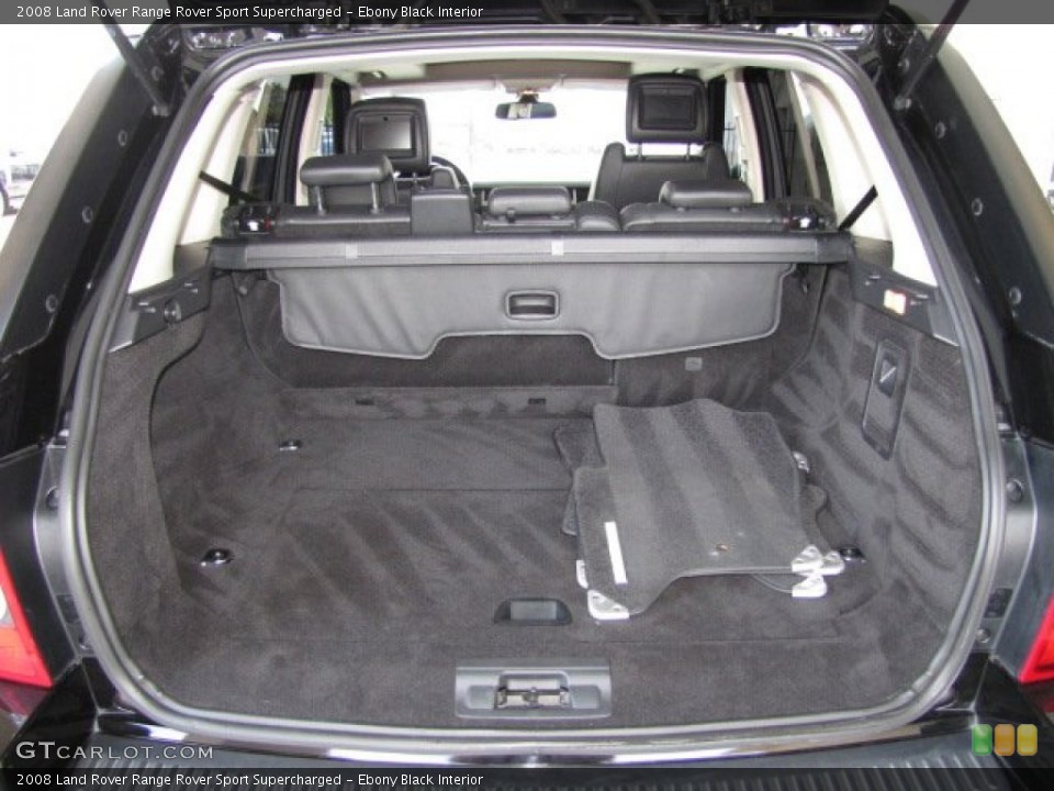 Ebony Black Interior Trunk for the 2008 Land Rover Range Rover Sport Supercharged #79548167
