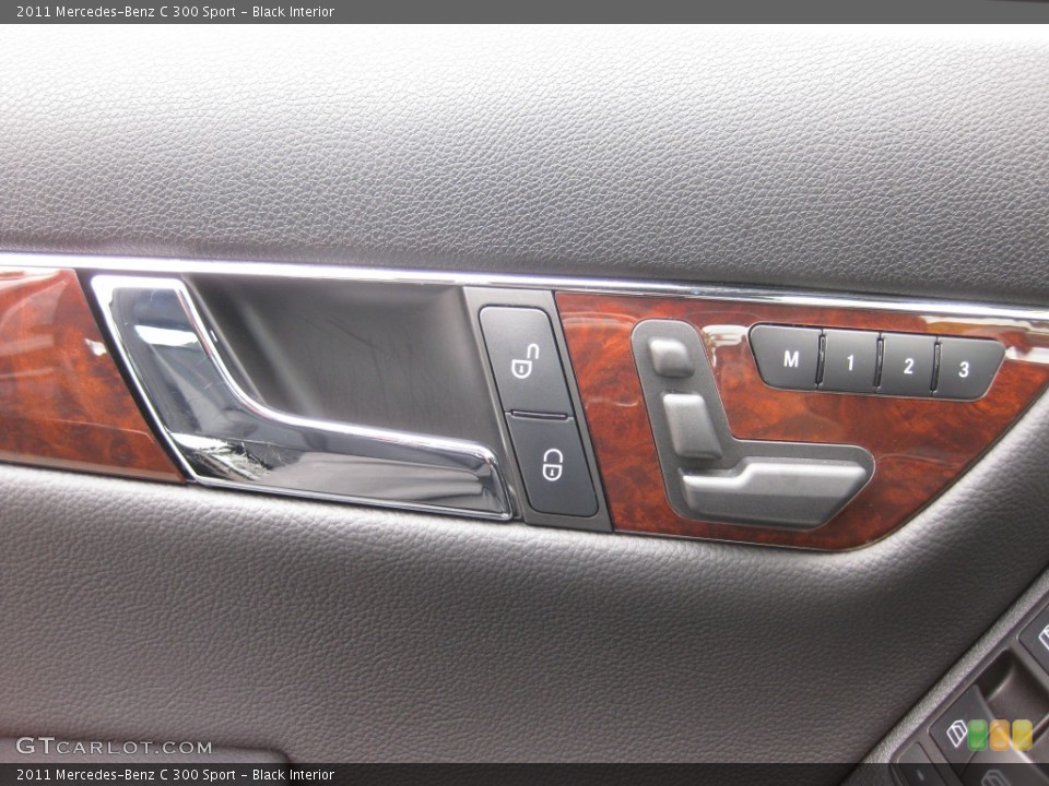 Black Interior Controls for the 2011 Mercedes-Benz C 300 Sport #79548827