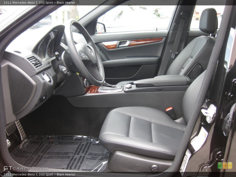 Black Interior Photo for the 2011 Mercedes-Benz C 300 Sport #79549691