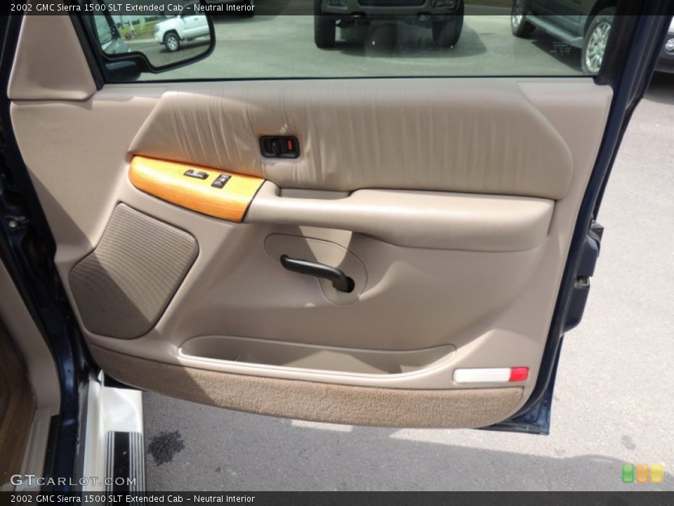 Neutral Interior Door Panel for the 2002 GMC Sierra 1500 SLT Extended Cab #79551531