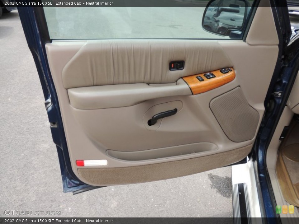 Neutral Interior Door Panel for the 2002 GMC Sierra 1500 SLT Extended Cab #79551616