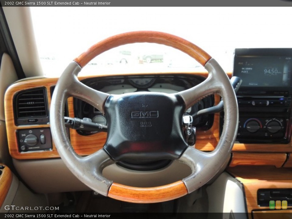 Neutral Interior Steering Wheel for the 2002 GMC Sierra 1500 SLT Extended Cab #79551628