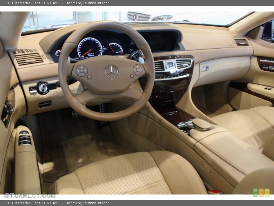 Cashmere/Savanna Interior Dashboard for the 2011 Mercedes-Benz CL 63 AMG #79552440